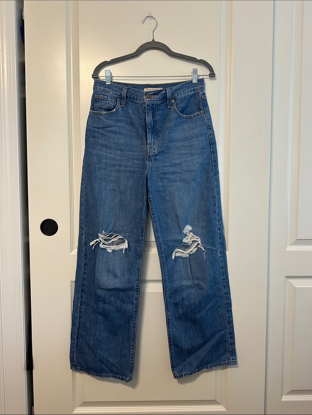 Levi's High Waisted Straight Jeans